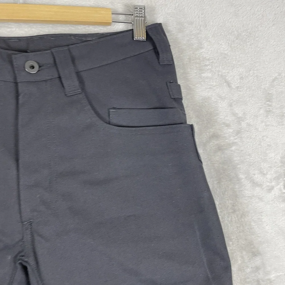 1620 Workwear Black Pants Mens 32 (fits 30x27) Made in USA Cordura